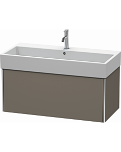 Duravit XSquare Duravit XSquare XS409609090 98.4x39.7x46cm, 2000 pull-out, Flannel Grey seidenmatt
