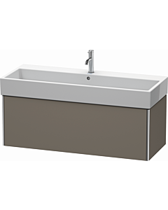 Duravit XSquare Duravit XSquare XS409709090 118.4x39.7x46cm, 2000 pull-out, Flannel Grey seidenmatt