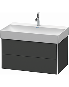 Duravit XSquare Duravit XSquare XS416204949 78.4x39.7x46cm, 2 drawers, Graphit matt