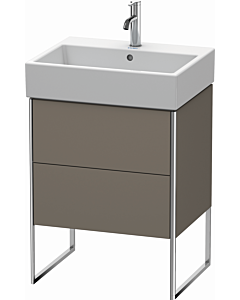 Duravit XSquare Duravit XSquare XS447309090 58.4x49.1x46cm, 2 pull-outs, Flannel Grey seidenmatt