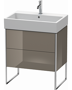 Duravit XSquare XS447408989 68,4x49,1x46cm, 2 Flannel Grey hochglanz , Flannel Grey hochglanz