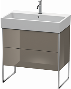 Duravit XSquare Duravit XSquare XS447508989 78.4x49.1x46cm, 2 pull-outs, Flannel Grey hochglanz