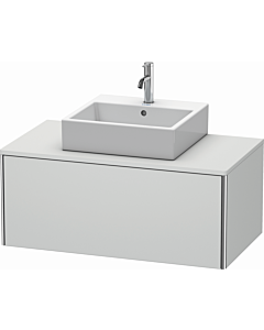 Duravit XSquare Waschtisch-Unterschrank XS490103636 100x40x54,8cm, 1 Auszug, weiß seidenmatt