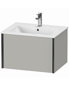 Duravit Meuble sous-vasque XViu XV40250B207 61 x 40 x 48 cm, gris béton mat, 2000 , suspendu, noir mat