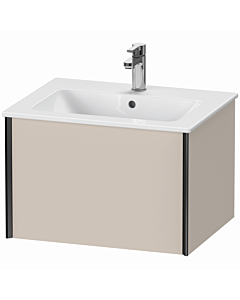 Duravit Meuble sous-vasque XViu XV40250B291 61 x 40 x 48 cm, taupe mat, 2000 , suspendu, noir mat