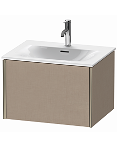 Duravit XViu vanity unit XV40320B175 61 x 39.7 x 48 cm, linen, 2000 pull-out, matt champagne