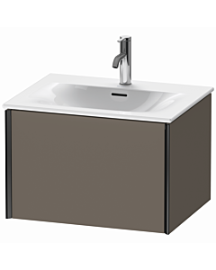 Duravit Meuble sous-vasque XViu XV40320B290 61 x 39,7 x 48 cm, flanelle gris soie mat, 2000 , noir mat