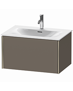 Duravit Meuble sous-vasque XViu XV40330B190 71 x 39,7 x 48 cm, flanelle gris soie mat, 2000 , champagne mat