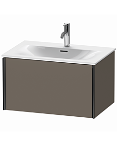 Duravit Meuble sous-vasque XViu XV40330B290 71 x 39,7 x 48 cm, flanelle gris soie mat, 2000 , noir mat