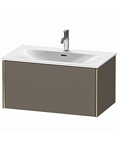 Duravit Meuble sous-vasque XViu XV40340B190 81 x 39,7 x 48 cm, flanelle gris soie mat, 2000 , champagne mat