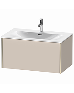 Duravit XViu Waschtisch-Unterschrank XV40340B191 81 x 39,7 x 48 cm, taupe matt, 1 Auszug, champagner matt
