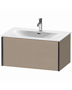 Duravit XViu vanity unit XV40340B275 81 x 39.7 x 48 cm, linen, 2000 pull-out, matt black