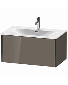 Duravit Meuble sous-vasque XViu XV40340B289 81 x 39,7 x 48 cm, gris flanelle brillant, 2000 , noir mat