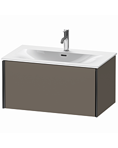 Duravit Meuble sous-vasque XViu XV40340B290 81 x 39,7 x 48 cm, flanelle gris soie mat, 2000 , noir mat