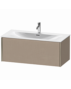 Duravit XViu Waschtisch-Unterschrank XV40350B175 101 x 39,7 x 48 cm, leinen, 1 Auszug, champagner matt