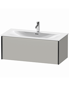 Duravit Meuble sous-vasque XViu XV40350B207 101 x 39,7 x 48 cm, gris béton mat, 2000 , noir mat