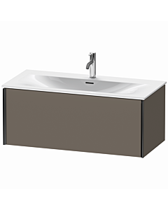 Duravit Meuble sous-vasque XViu XV40350B290 101 x 39,7 x 48 cm, flanelle gris soie mat, 2000 , noir mat