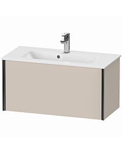Duravit XViu meuble sous-vasque XV40790B291 81 x 40 x 39 cm, taupe mat, 2000 , suspendu, noir mat