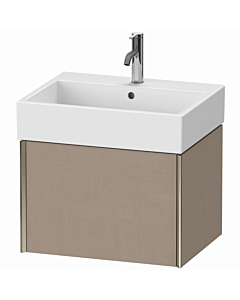 Duravit XViu vanity unit XV42340B175 58.4 x 39.7 x 45.4 cm, linen, 2000 pull-out, matt champagne