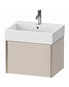 Duravit Meuble sous-vasque XViu XV42340B191 58,4 x 39,7 x 45,4 cm, taupe mat, 2000 , champagne mat