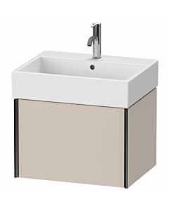 Duravit Meuble sous-vasque XViu XV42340B291 58,4 x 39,7 x 45,4 cm, taupe mat, 2000 , noir mat