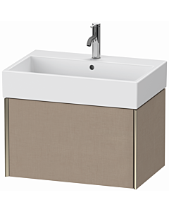 Duravit Meuble sous-vasque XViu XV42350B175 68,4 x 39,7 x 45,4 cm, lin, 2000 , champagne mat
