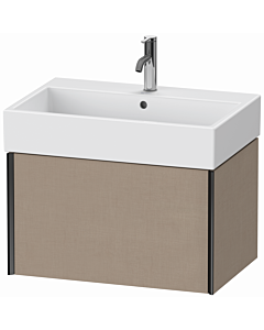 Duravit XViu meuble sous-vasque XV42350B275 68,4 x 39,7 x 45,4 cm, lin, 2000 , noir mat