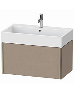 Duravit Meuble sous-vasque XViu XV42360B175 78,4 x 39,7 x 45,4 cm, lin, 2000 , champagne mat