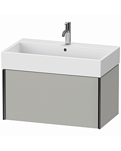 Duravit Meuble sous-vasque XViu XV42360B207 78,4 x 39,7 x 45,4 cm, gris béton mat, 2000 , noir mat