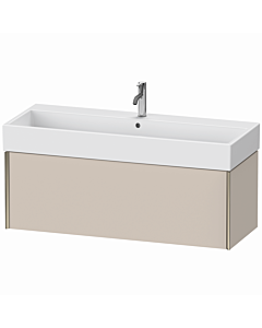 Duravit Meuble sous-vasque XViu XV42380B191 118,4 x 39,7 x 45,4 cm, taupe mat, 2000 , champagne mat