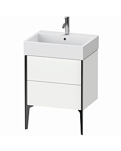 Duravit Meuble sous-vasque XViu XV45340B218 58,4 x 49,3 x 45,4 cm, match1 mat, 2 blanc