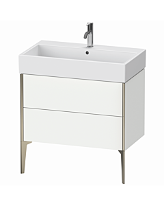 Duravit Meuble sous-vasque XViu XV45360B118 78,4 x 49,3 x 45,4 cm, match1 mat, 2 blanc