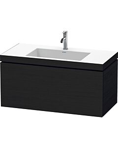 L-Cube Duravit vasque LC6918O1616 100 x 48 cm, 2000 , chêne noir, coulissant 2000