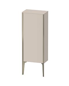 Duravit tall cabinet XV1305LB191 40x24x89cm, matt champagne, door on the left, matt taupe