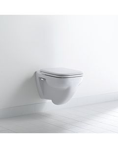 Duravit D-Code Wand Flachspül WC 2210090000 weiss