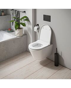 Duravit D-Code mural WC lave-vaisselle lavable 29030900212 Sans monture, 540 mm, charnières pré-assemblées, Weiß Hochglanz