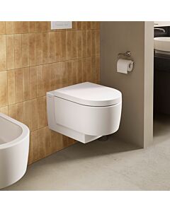 Duravit Balcoon Wand-WC 290609AC00 540 mm, Weiß Seidenmatt, Tiefspüler, Spülrand: rimless, Inkl. verdeckte Befestigung, 4,5 l, Abgang: waagerecht