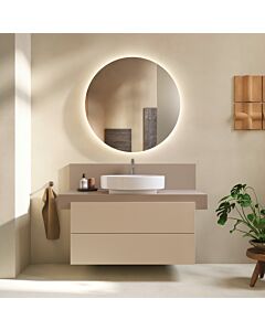 Duravit Balcoon Waschtisch-Unterschrank BA50130JEIE0000 wandhängend, 80 x 57 x 53,4 cm, Sandbeige strukturiert, 2 Schubkästen