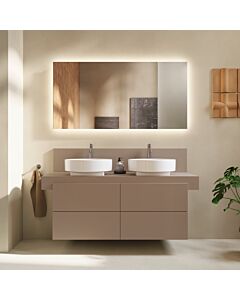 Duravit Balcoon Waschtisch-Unterschrank BA50170JFIF0000 wandhängend, 120 x 57 x 53,4 cm, Umbra strukturiert, 4 Schubkästen