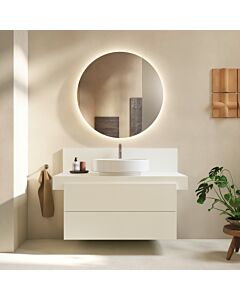 Duravit Balcoon Console BA90570IDID0000 100 x 55 x 37 cm, 2000 cutout, basin center, matt ivory