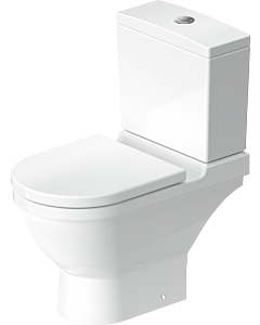 Duravit Starck 3 Stand Tiefspül WC 0126090000 weiss, Abgang waagerecht, zur Kombination