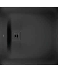 Duarvit Sustano receveur de douche carré 720271650000000 90 x 90 x 3 cm, gris foncé mat