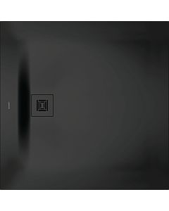 Duarvit Sustano receveur de douche carré 720275650000000 100 x 100 x 3 cm, gris foncé mat