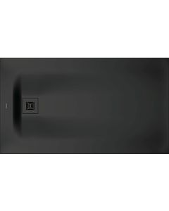 Duarvit Sustano rectangular shower 720280650000000 140 x 80 x 3 cm, dark gray matt