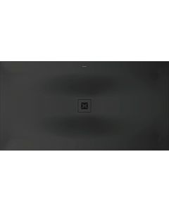 Duarvit Sustano rectangular shower 720287650000000 170 x 90 x 3 cm, dark gray matt