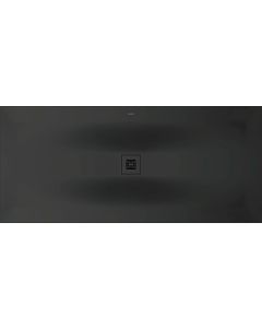 Duarvit Sustano Rechteck-Duschwanne 720288650000000 180 x 80 x 3 cm, dunkelgrau matt