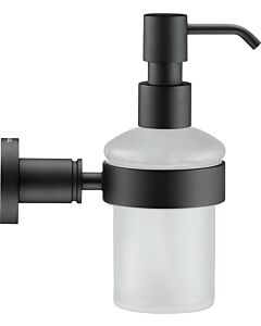 Duravit D-Code Seifenspender 0099164600 Schwarz Matt, Wandhängend, Ø57 mm