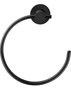 Duravit D-Code Handtuchring 0099214600 Schwarz Matt, Ø169 mm, Schwenkbar