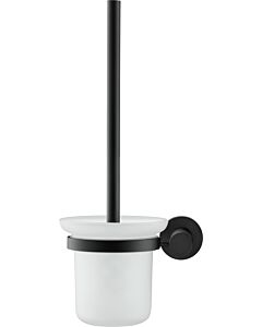 Duravit D-Code garniture de toilette 0099274600 Noir mat, à suspendre au mur