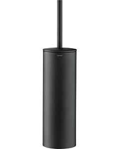 Duravit D-Code brush set 0099284600 black matt, floor-standing, Ø89 mm